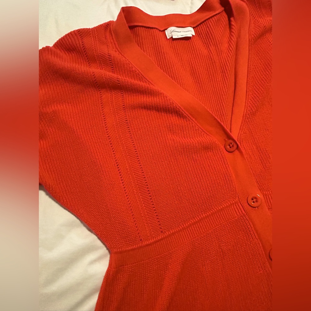 Lovers and Friends Jessie Sweater Dress in Orange